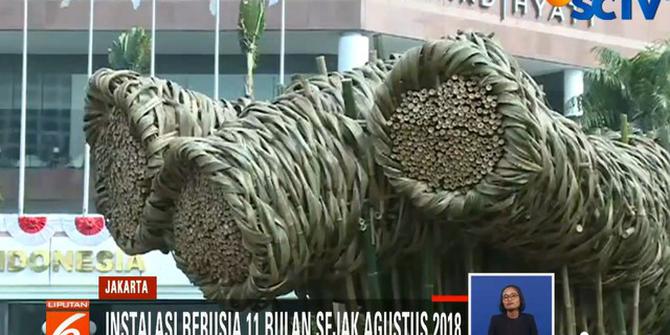 Akhir Tragis Instalasi Bambu Getih Getah Kebanggaan Gubernur DKI Jakarta