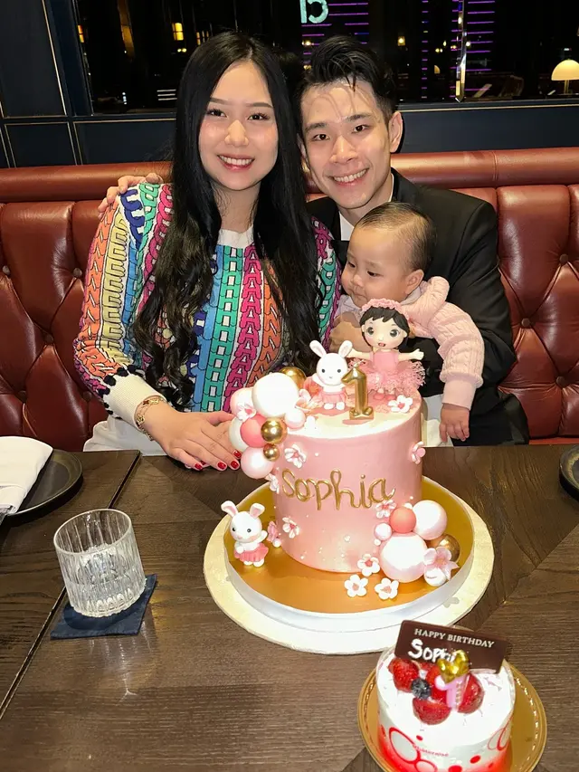 7 Momen Sisca Kohl dan Jess No Limit Rayakan Ulang Tahun Pertama Baby Shopia