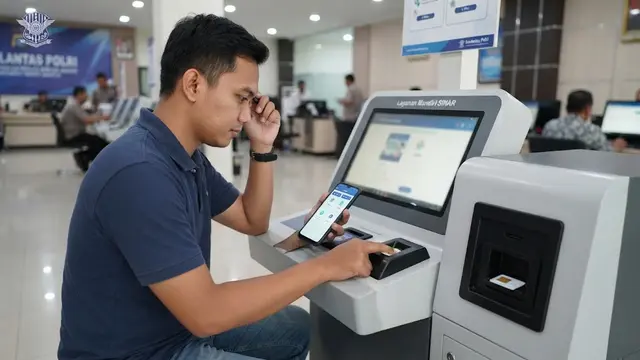 Cara Cetak SIM Sendiri Lewat Aplikasi SINAR dan Kios SIM