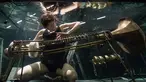 Anggota band Between Music saat latihan jelang Konser Underwater AquaSonic di Aarhus, Denmark, Rabu (19/4). Konser Underwater AquaSonic ingin membawa penonton melakukan perjalanan yang unik ke tempat yang belum dipetakan. (AFP PHOTO / Jonathan NACKSTRAND)