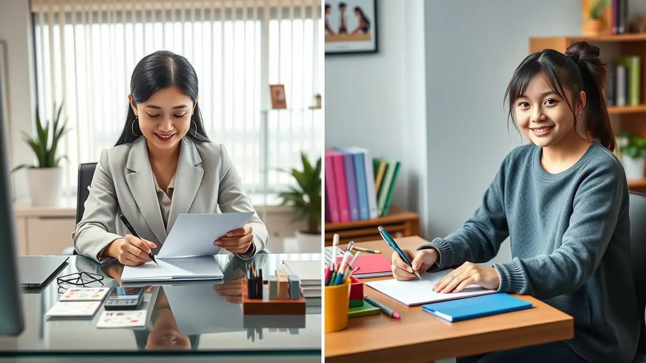 perbedaan surat resmi dan tidak resmi