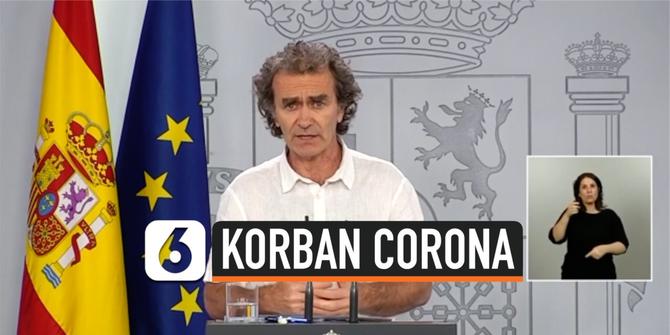 VIDEO: Spanyol Koreksi Angka Kematian Akibat Corona, Kenapa?