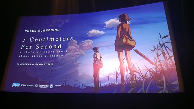 Reuni 5 Centimeters Per Second di Bioskop: Momen Manis yang Sentuh Hati Penggemar