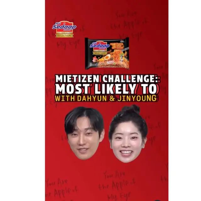 Ikutan Mietizen Challenge bareng Mie Sedaap, Dahyun dan Jin-young Malah Nostalgia Cinta Masa Sekolah!