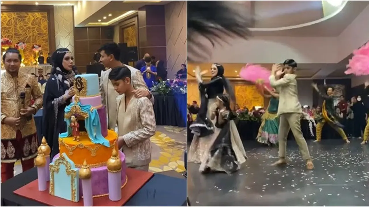 6 Momen Ultah Sonny Septian Bertema Bollywood, King Faaz Ikut Joget India