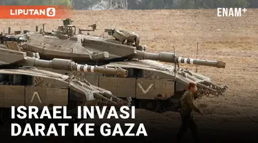 Israel akan Invasi Darat ke Gaza, Benjamin Netanyahu: Kita akan Menang dengan Sekuat Tenaga!