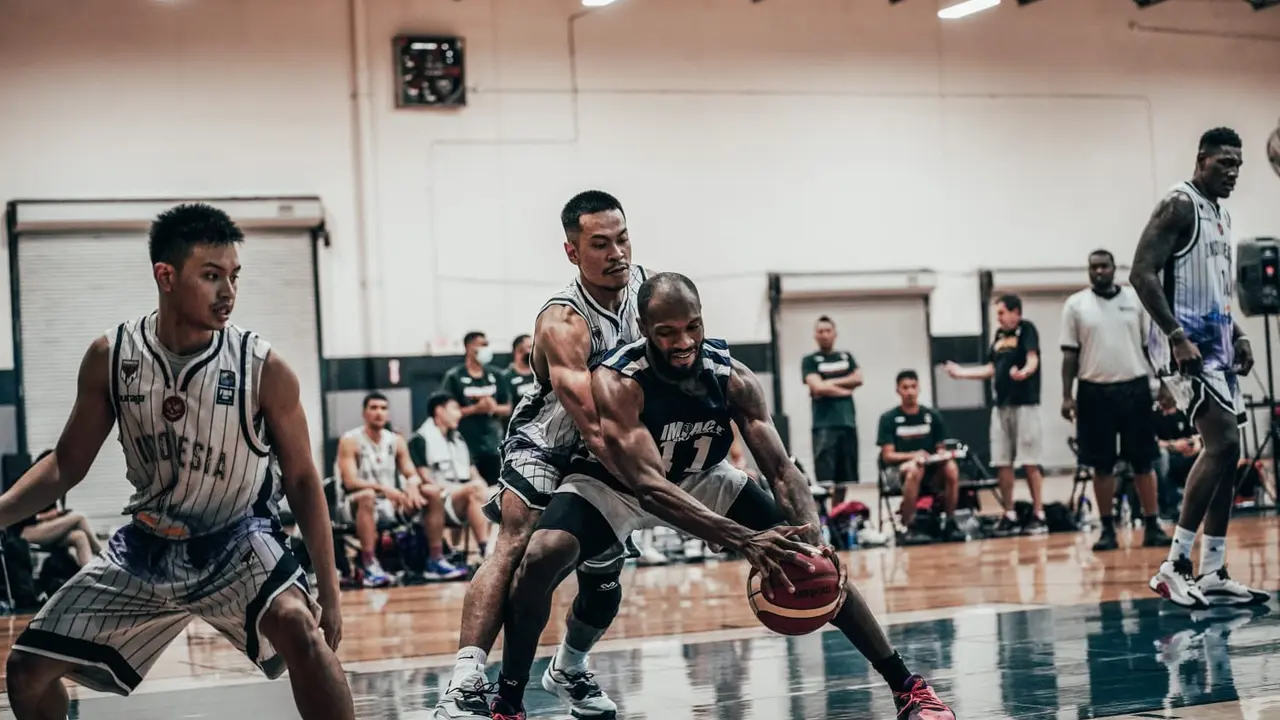 Timnas Basket Indonesia saat TC di Las Vegas