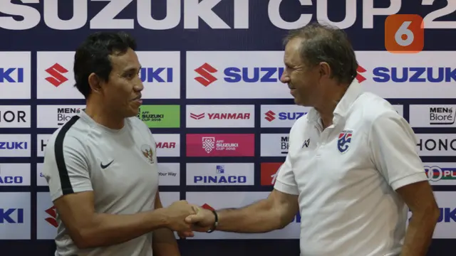 Jumpa Pers Thailand Vs Timnas Indonesia