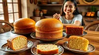 15 Resep Kue Bolu Panggang Klasik Lezat dan Mudah Dibuat, Favorit Sepanjang Masa