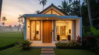Model Rumah Kecil Bergaya Japandi Mewah Terbaru 2025
