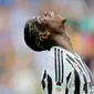 Juventus akan kembali kedatangan mantan pemain andalannya pada periode 2012-2016 yakni Paul Pogba. Pemain Timnas Prancis itu enggan memperpanjang kontrak di MU dan memutuskan akan kembali memperkuat Si Nyonya Tua musim depan. (AFP/Marco Bertorello)