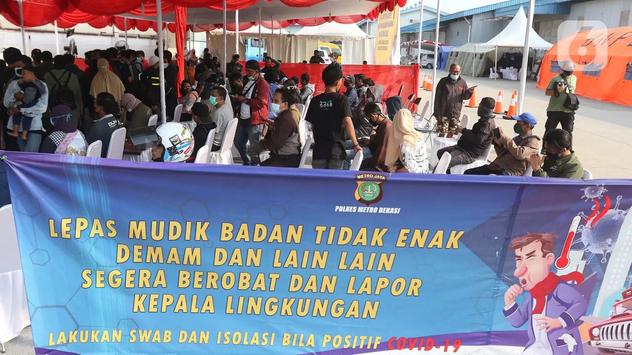 Pemeriksaan Antigen bagi Pengendara Motor