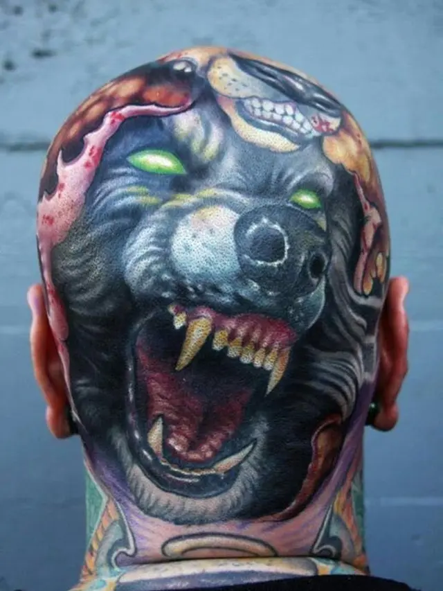 6 Tato di Kepala Ini Ngeri-Ngeri Sedap, Konsepnya Absurd Banget