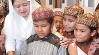 Puan Maharani kunjungi pesantren tahfiz. (Liputan6.com/Putu Merta Surya Putra)
