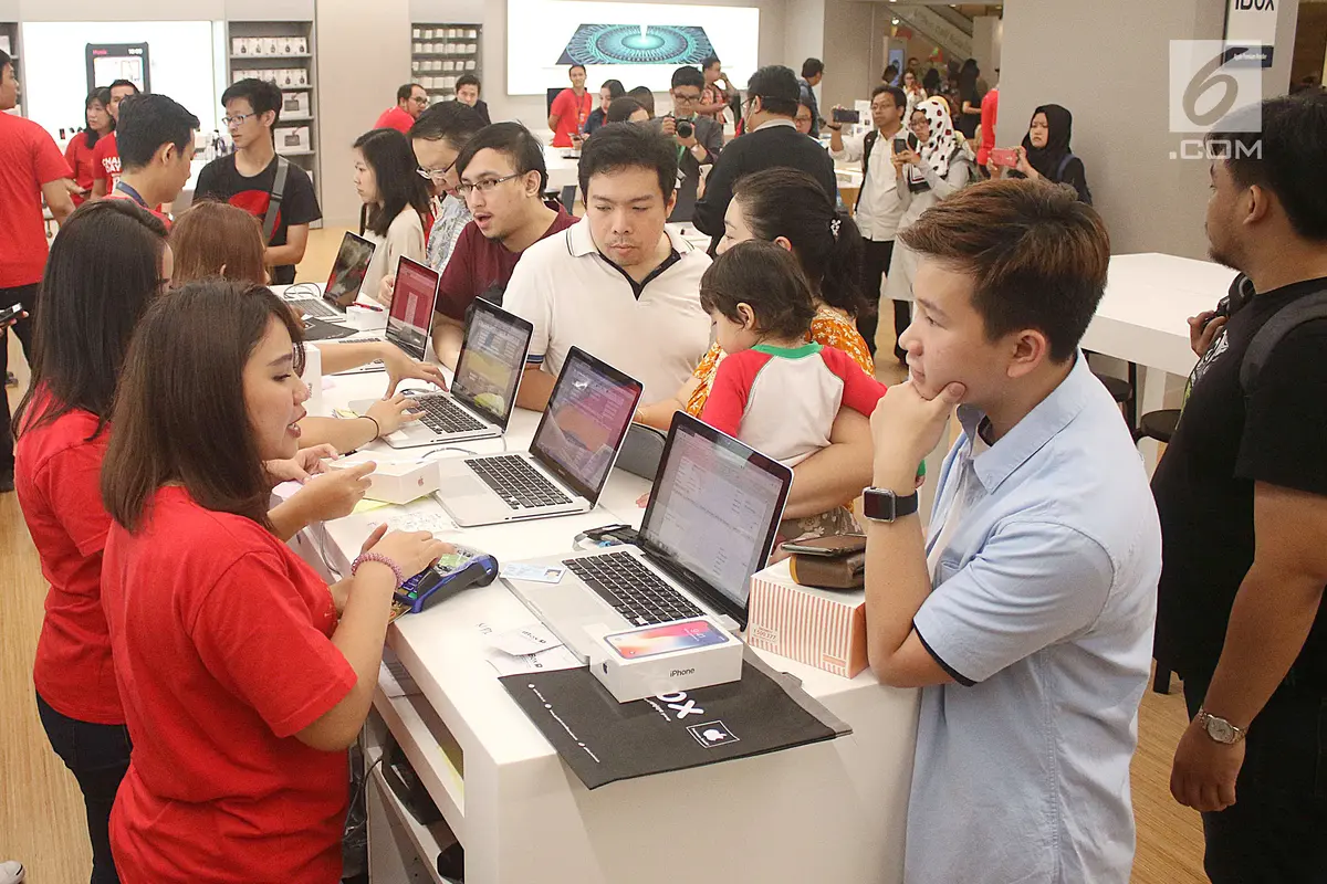 PHOTO: Rela Antre Demi Dapatkan iPhone x dan iPhone 8