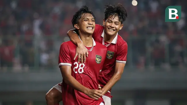 Foto: Parade Gol dan Selebrasi Rabbani Tasnim Saat Cetak Hattrick untuk Timnas Indonesia U-19 di Ajang Piala AFF U-19 2022