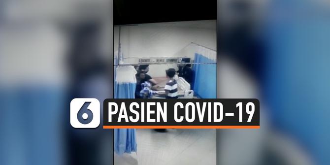 VIDEO: Detik-detik Jenazah Pasien Covid-19 Dibawa Lari Keluarga