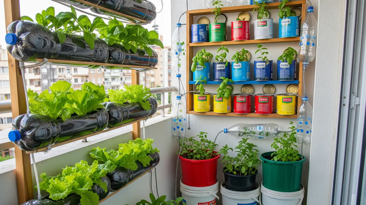 Kebun Sayur Mini di Rumah Sempit yang Tidak Ribet Perawatan (Image by Gemini AI)