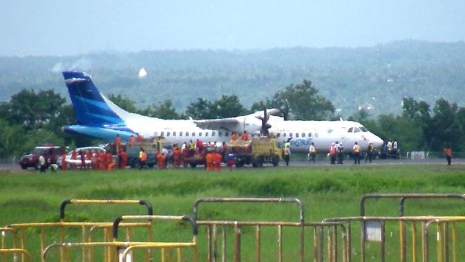 Pesawat Garuda Indonesia.(Hans Bahanan/Liputan6.com)