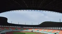 Stadion Pakansari, Cibinong. (Bola.com/Permana Kusumadijaya)