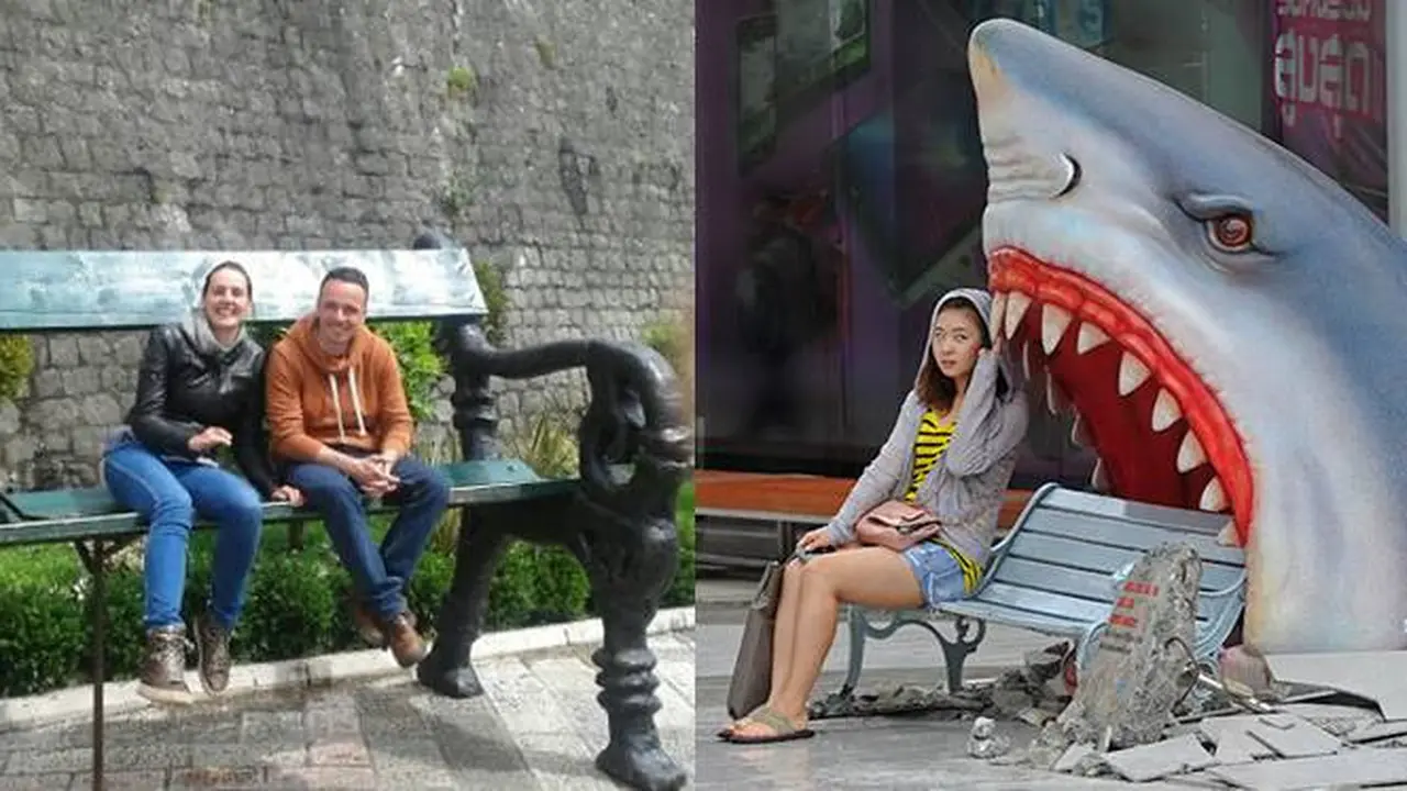 7 Potret Nyeleneh Bangku Taman Ini Punya Desain Anti-Mainstream