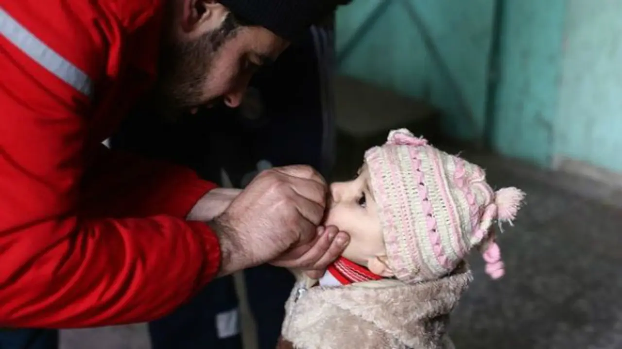 Vaksin polio Suriah