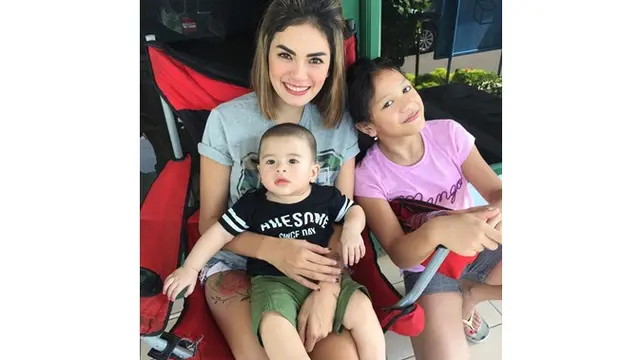 Kembali Jadi Single Parent, Ini 7 Momen Kebersamaan Nikita Mirzani dan Anak-anaknya