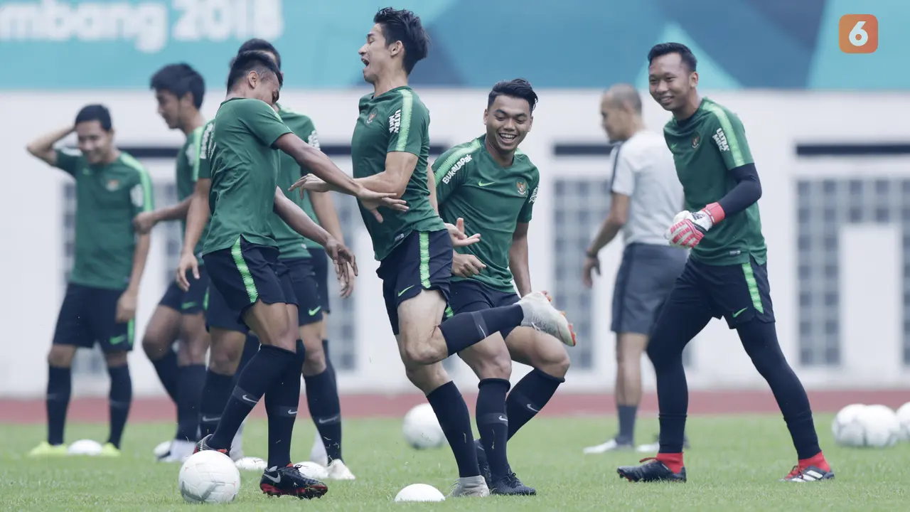 Piala AFF 2018 : Latihan Timnas Indonesia