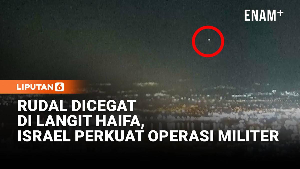 Langit Haifa Dipenuhi Pencegat Rudal, Perang Iran–Israel Kian Meluas