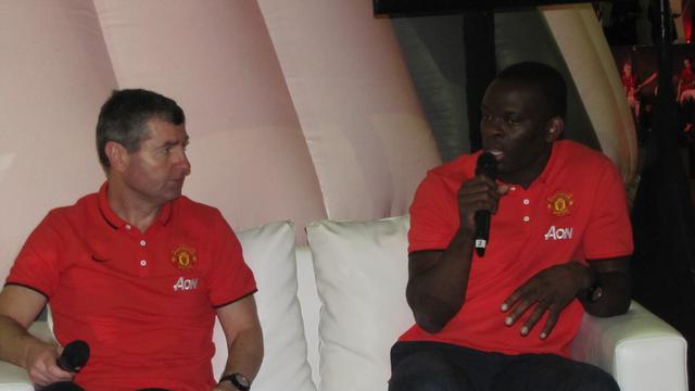 Denis Irwin Bersama Louis Saha