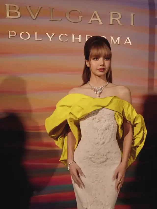 Lisa BLACKPINK saat Hadir Acara Bvlgari Italia. dok. Bvlgari