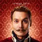 &nbsp;Poster Johnny Depp&nbsp;dalam film Mortdecai (2015)