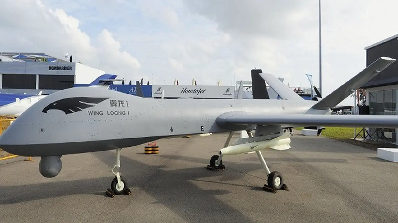 Drone Militer Wing Loong.
