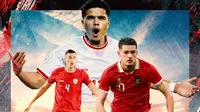 Timnas Indonesia - Trivia 5 pemain Timnas Indonesia dengan performa paling jos dari dua laga melawan Vietnam (Bola.com/Adreanus Titus)