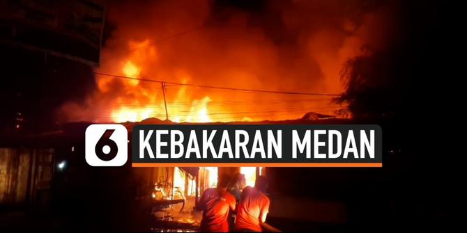 VIDEO: 4 Kali Kebakaran di Awal Tahun Terjadi di Kota Medan