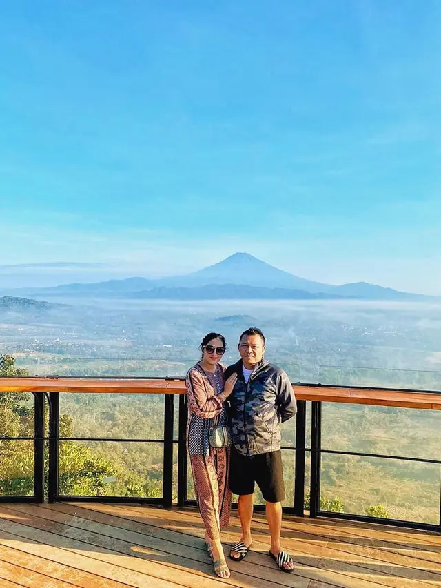 Potret Keseruan Liburan Keluarga Ashanty di Magelang. (Sumber: Instagram/ashanty_ash)