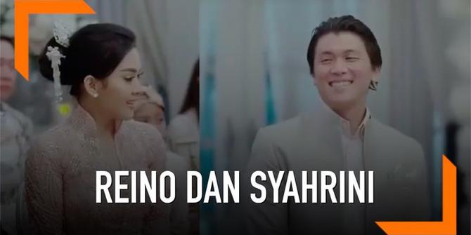 VIDEO: Pelukan Mesra Reino Barrack dan Syahrini saat Lamaran