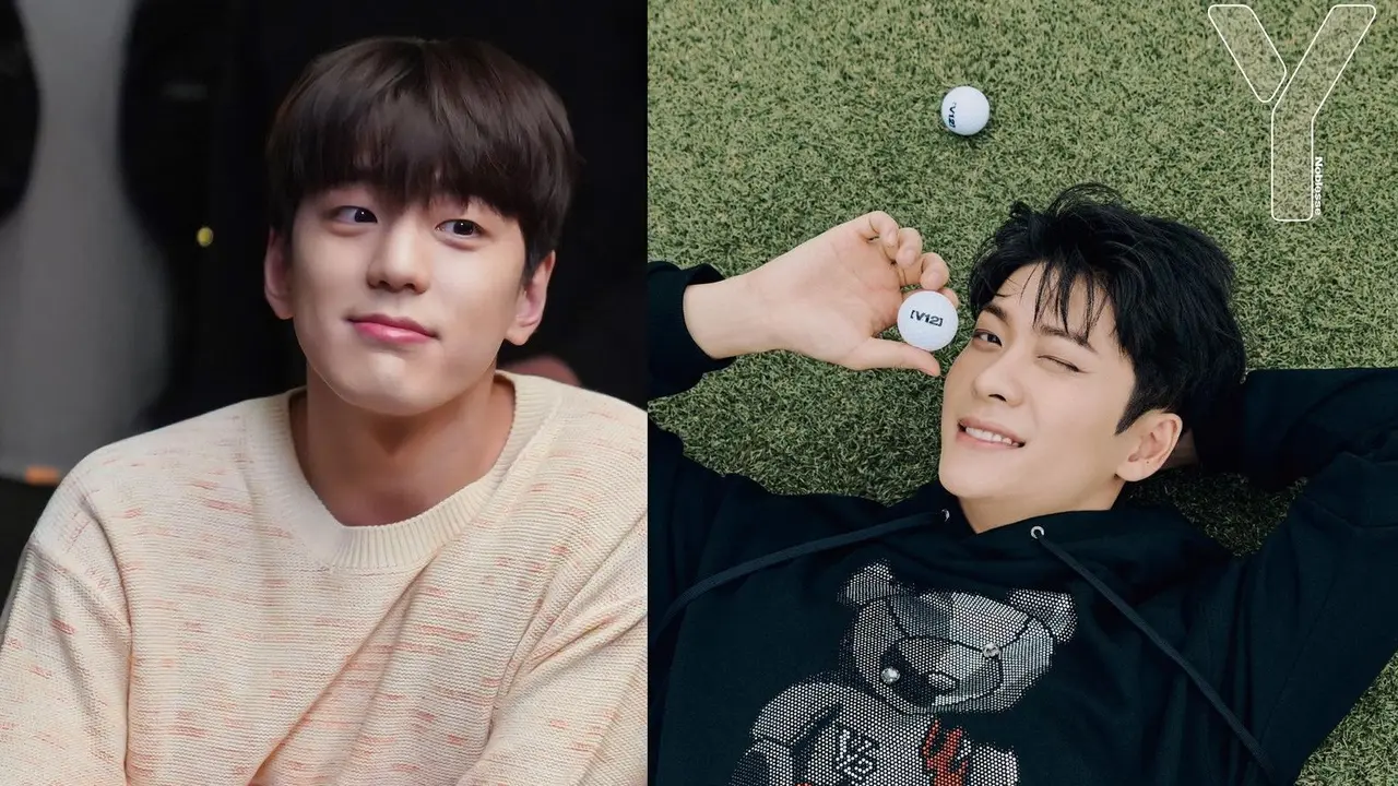 Kim Min Kyu - Kang Tae Oh. (Instagram - happytribe_ent dan Instagram/ manofcreation_official)