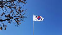 Ilustrasi bendera Korea Selatan. (dok. Pexels/byunghyun lee)