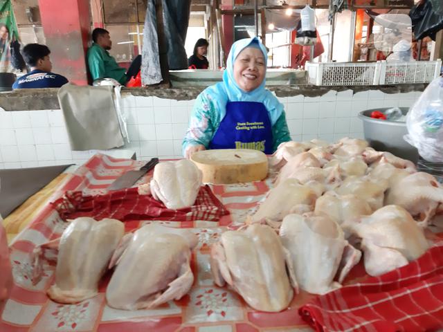 Penjualan Lesu Harga Daging Ayam Tembus Rp 40 Ribu Per Kg