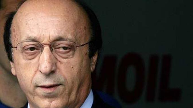 Mantan direktur umum Juventus, Luciano Moggi, yang menjadi aktor utama Calciopoli. (AFP/Paco Serinelli)