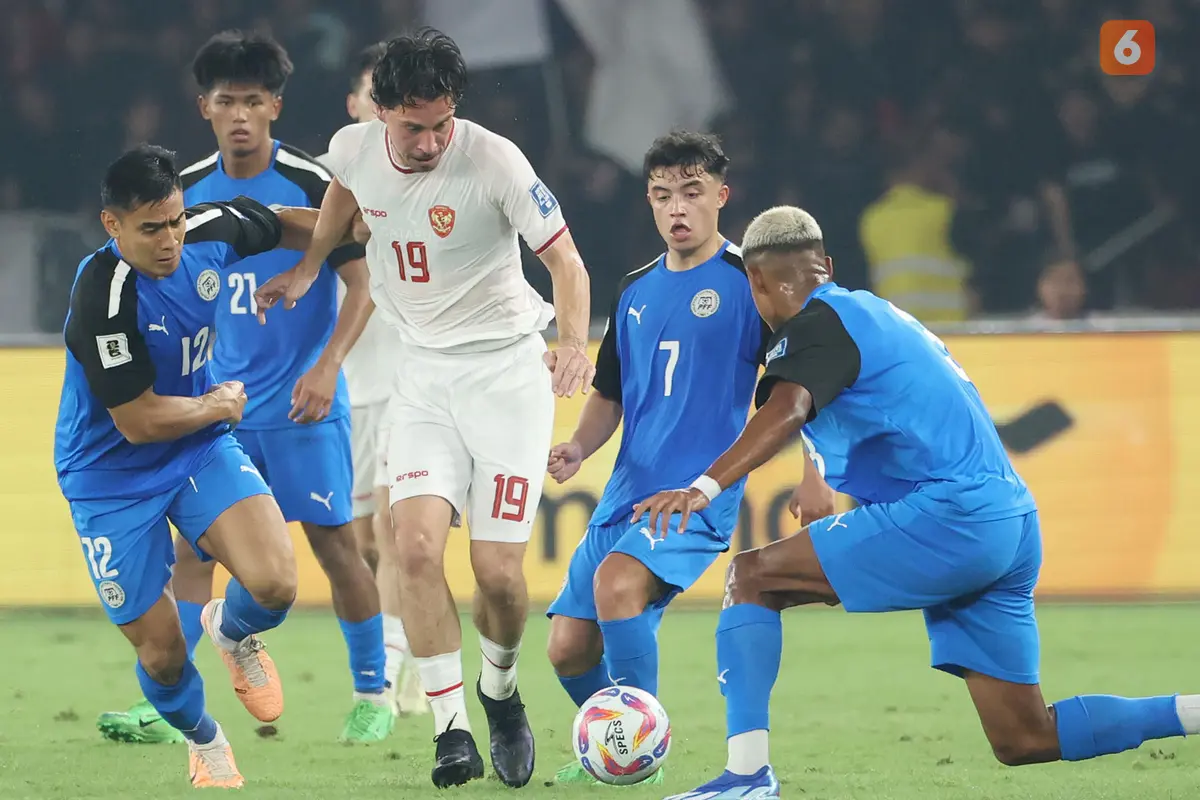 Timnas Indonesia vs Filipina: Grup F Kualifikasi Piala Dunia 2026