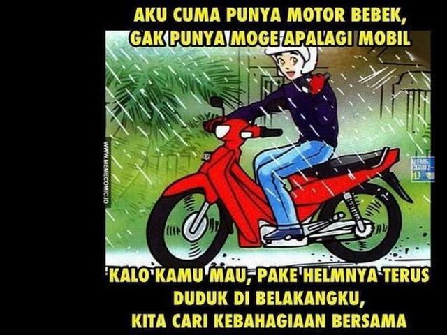 Meme Otomotif Pekan Ini Mencari Kebahagiaan Bersama Naik Motor