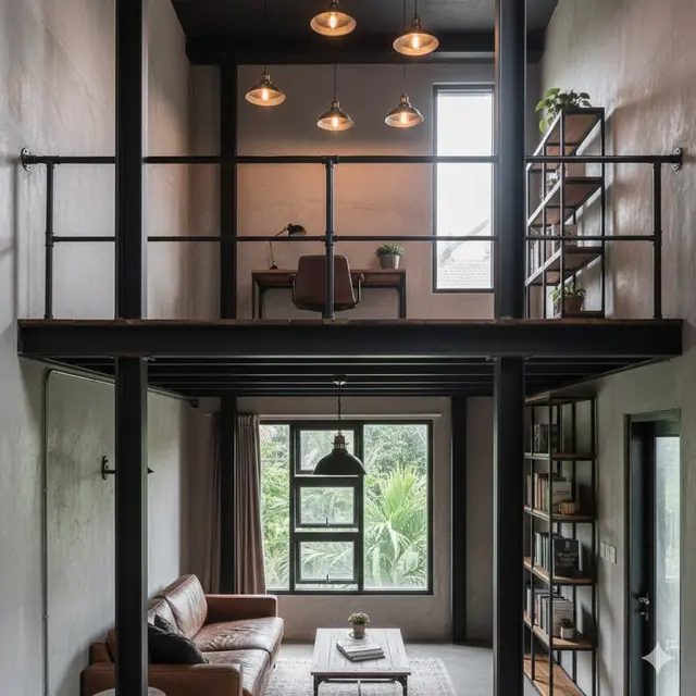 Inspirasi Desain Rumah Mezzanine Hemat Biaya dengan Ruang Multifungsi
