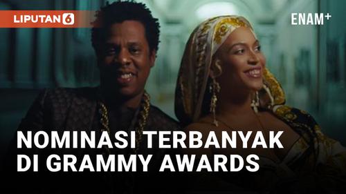 VIDEO: Beyonce dan Jay Z Borong Nominasi Terbanyak di Grammy Awards