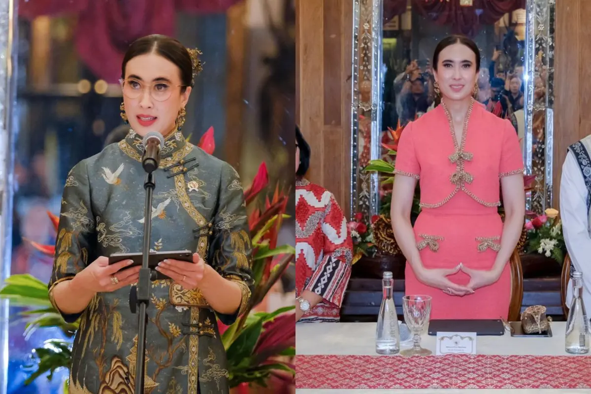 Potret Elegan Bak Bangsawan dari Menpar Widi Wardhana Saat Rayakan Imlek di Kota Tua, Berbalut Busana Khas Peranakan