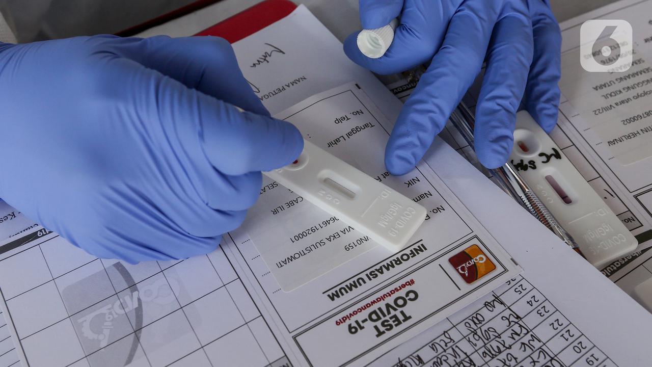 Ilustrasi Rapid Test Massal di Pamulang