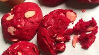 Resep cookie lembut red velvet. (dok. Cookpad @nsorayap)