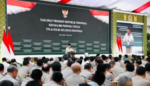 Kumpulkan 800 Pati TNI-Polri, Prabowo Bahas Kondisi Indonesia