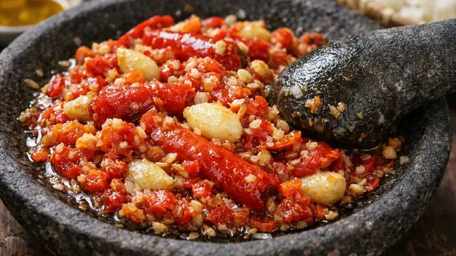 Cara Membuat Sambal Bawang Tidak Pedas (Foto: ChatGPT)